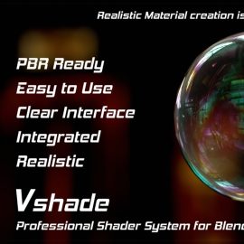 Vshade 1.8.2 – Professional Shader System For Blender Cycles And Eevee Free Download