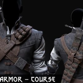 Artstation – Witcher Manticore Armor Course by Vadim Meshcherekov Free Download