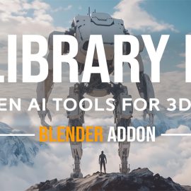 Blender Market – Blender AI Library Pro v1.2.0 Free Download