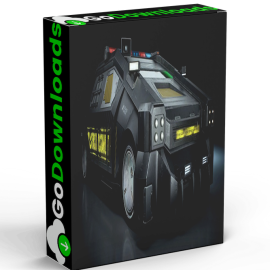 Kitbash3D – Cyberpunk Vehicle Free Download