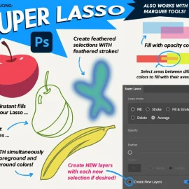 Kyle’s Super Lasso for Photoshop Free Download