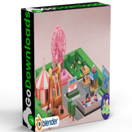 Udemy Blender Amusement Park Free Download