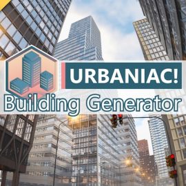 Blender Market – URBANIAC! Building Generator v0.31 Free Download