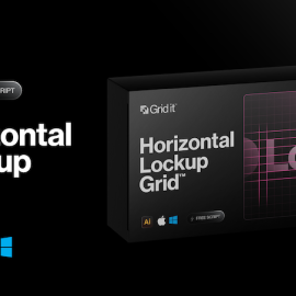 Condensed Lockup Grid – Illustrator Script Free Download