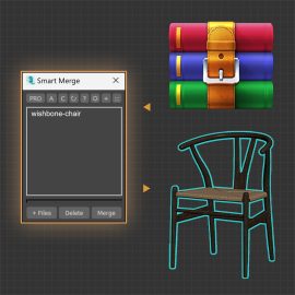 D95design – Smart Merge 2.28 upto 3ds Max 2025 Free Download