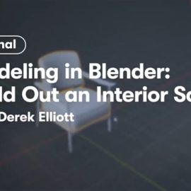 LinkedIn – Interior Design with Blender: Build an Advanced 3D Scene Free Download