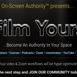 On-Screen Authority – Go Film Yourself Download